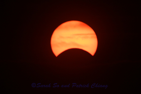 Partial Solar Eclipse Nov-3-2013