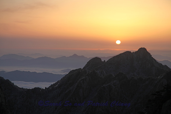 Huang Shan-"Sunrise over Sea of Clouds"