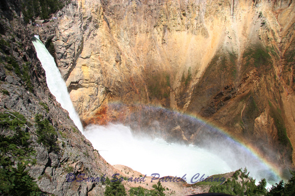 Yellowstone Fall and Rainbow