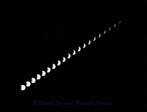 Lunar Eclipse 2015 partial entry segment