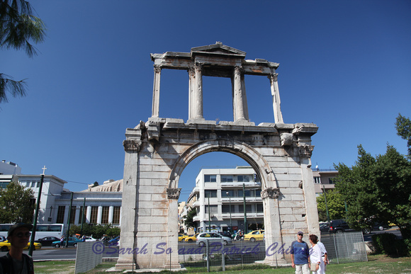 Arch of Hadrian, Athens, Greece